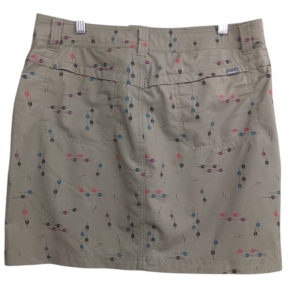EDDIE BAUER Active Athletic Adventure Skirt Skort 2.0 Olive Women’s Sz. 6 Hiking - Picture 4 of 7